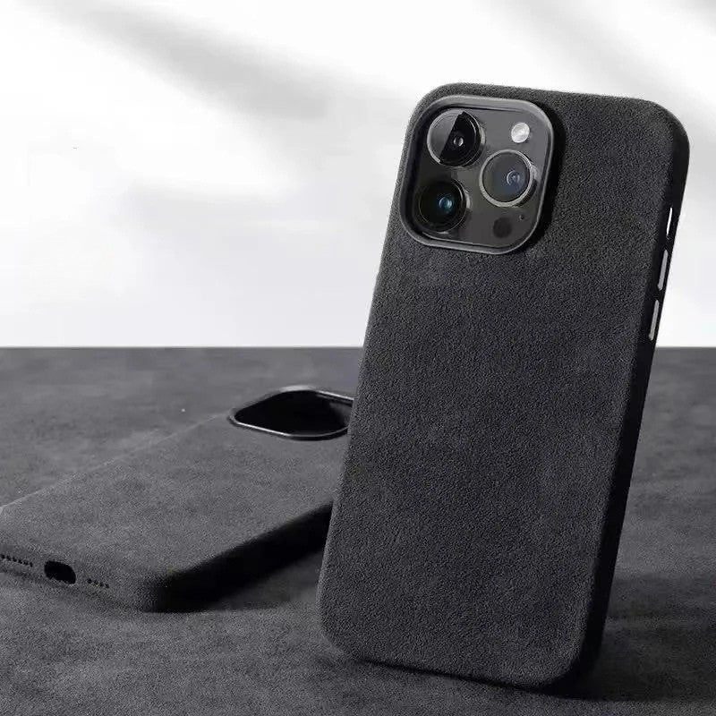 Lusso Suede iPhone Case
