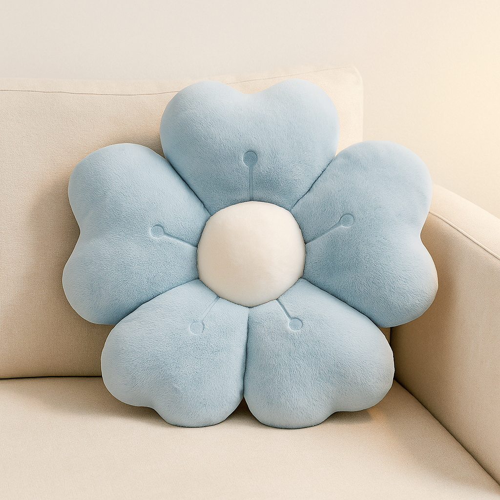 Daisy Plush Throw Pillow