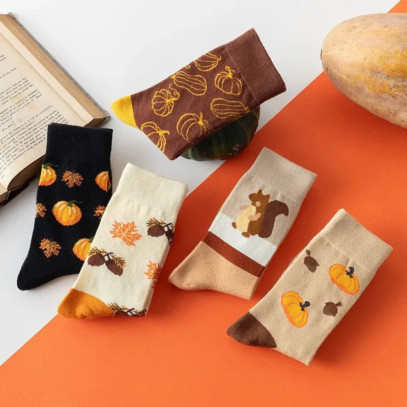 Halloween Cartoon Socks