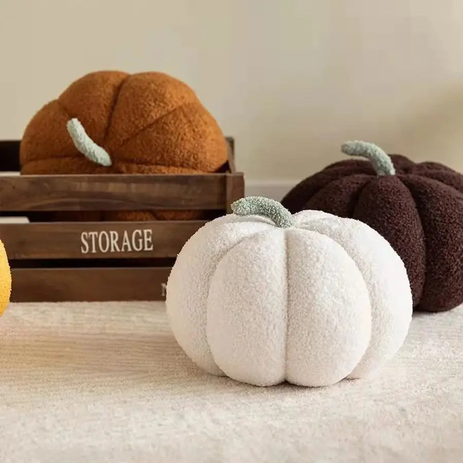 Pumpkin Puff Throw Pillow