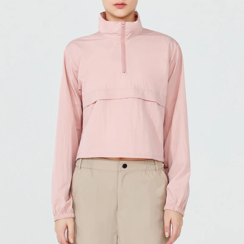 Aura Windbreaker Pullover