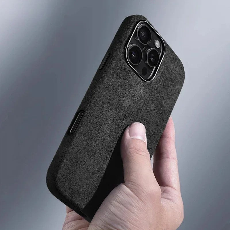 Lusso Suede iPhone Case