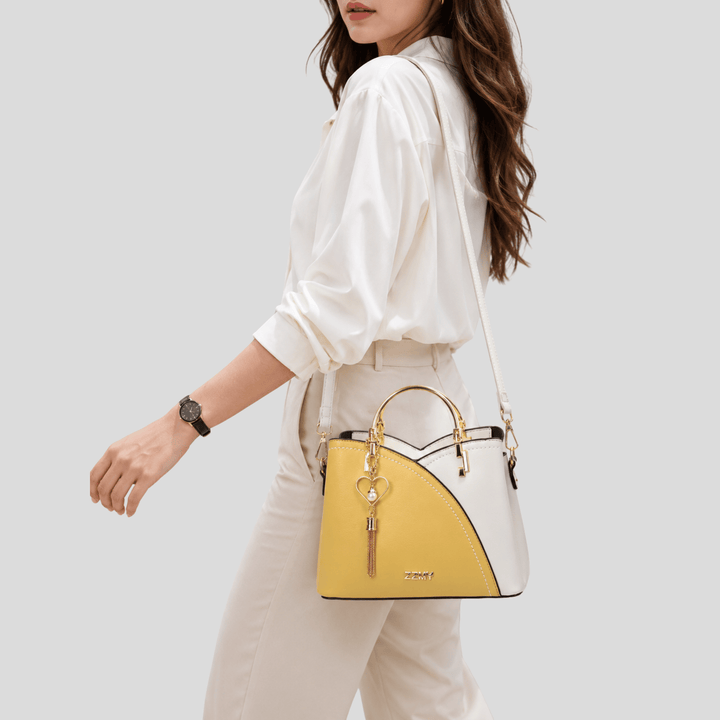 Isabella Colorblock Handle Bag