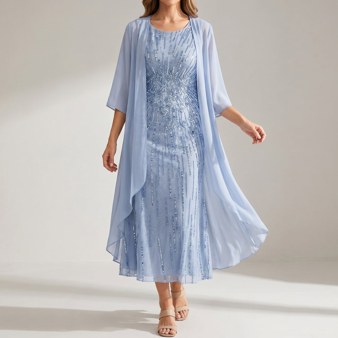 Celeste Monroe Layered Floral Dress