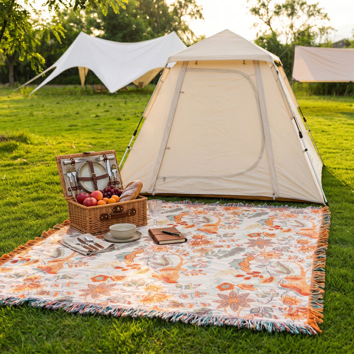 Willow Haven Cotton Throw Blanket
