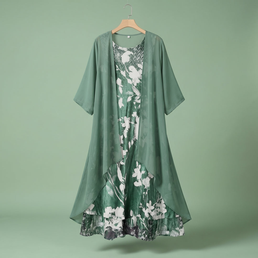 Celeste Monroe Layered Floral Dress