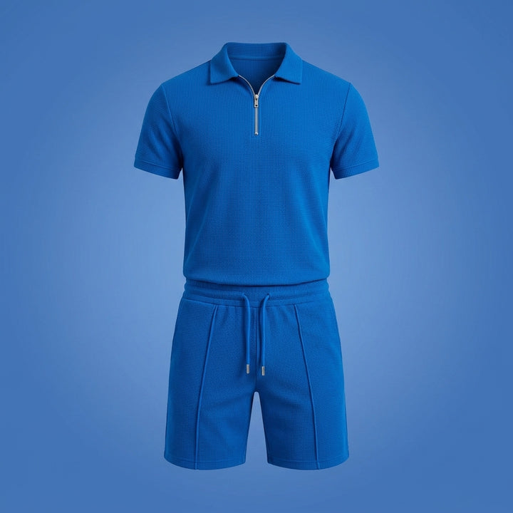 Harlow Zip Polo Lounge Set