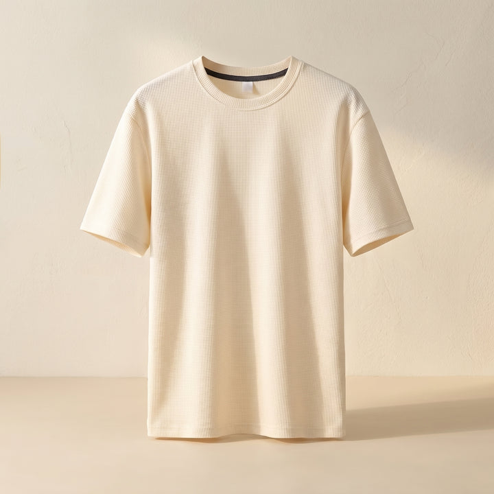 Adrian Waffle Crew Neck T-Shirt