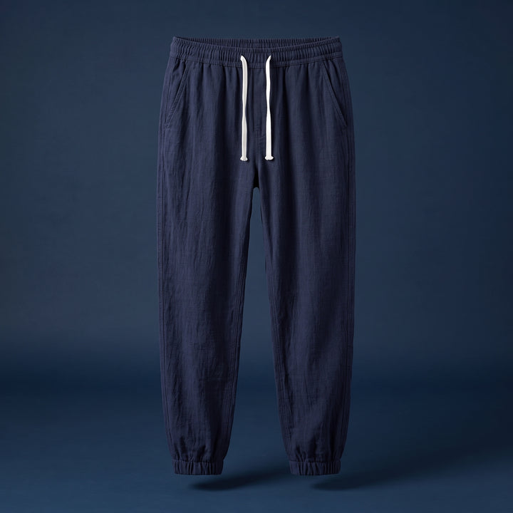 Elliot Hayes Linen Jogger Trousers