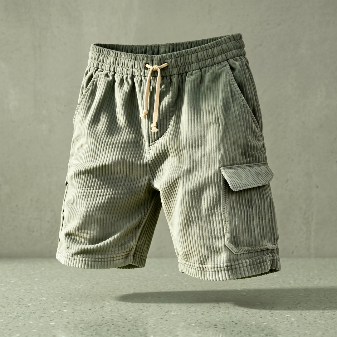 Hermosa Corduroy Cargo Shorts