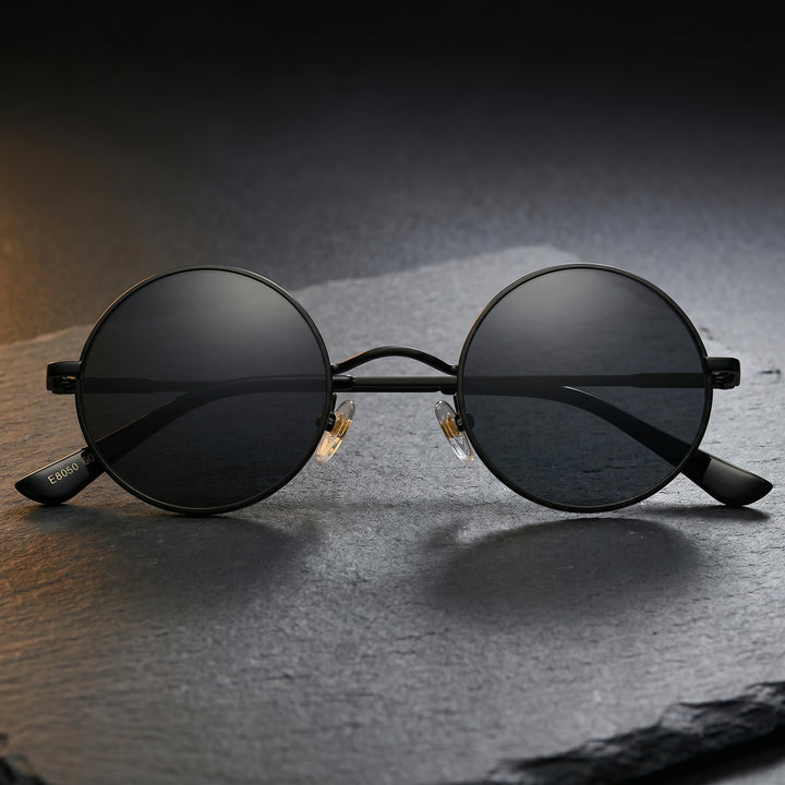 Hudson Pierce Vintage Round Sunglasses