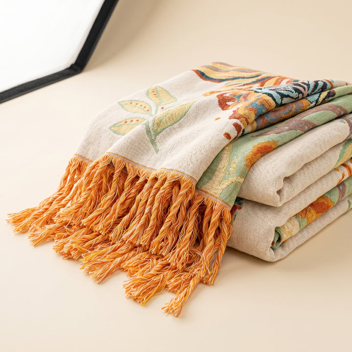 Willow Haven Cotton Throw Blanket