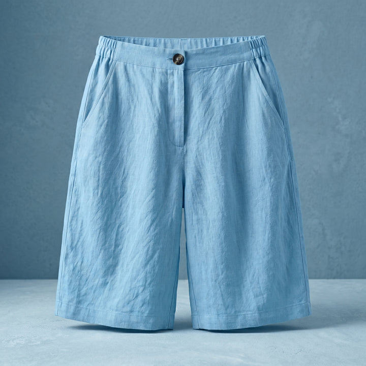 Olivia Breeze Linen Shorts