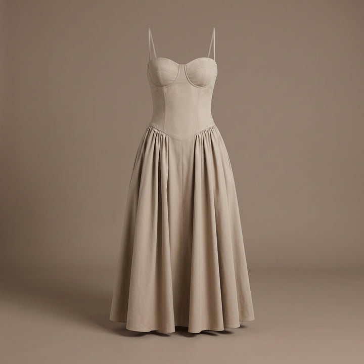 Aurelia Hart Corset Midi Dress