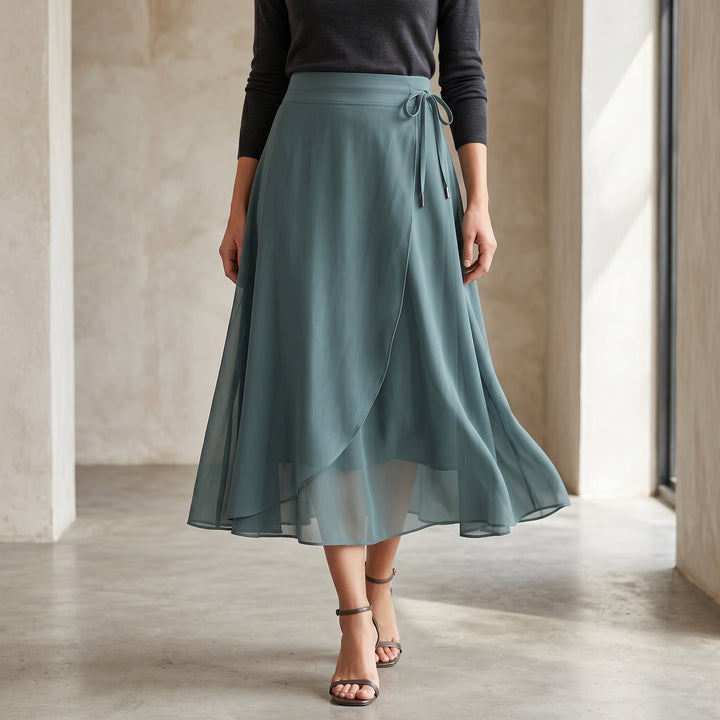 Celestine Layered Tulle Wrap Skirt