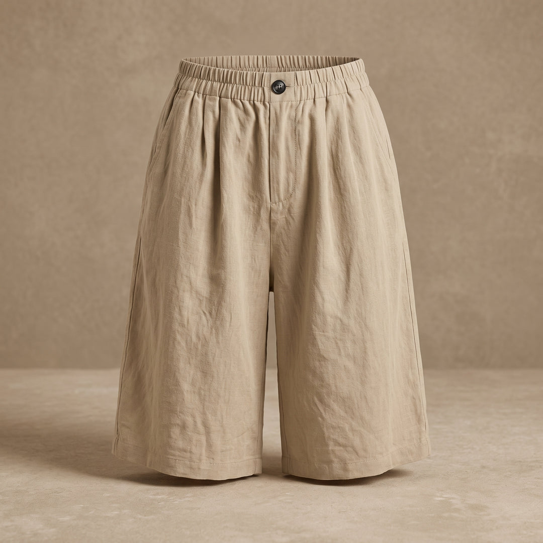 Olivia Breeze Linen Shorts