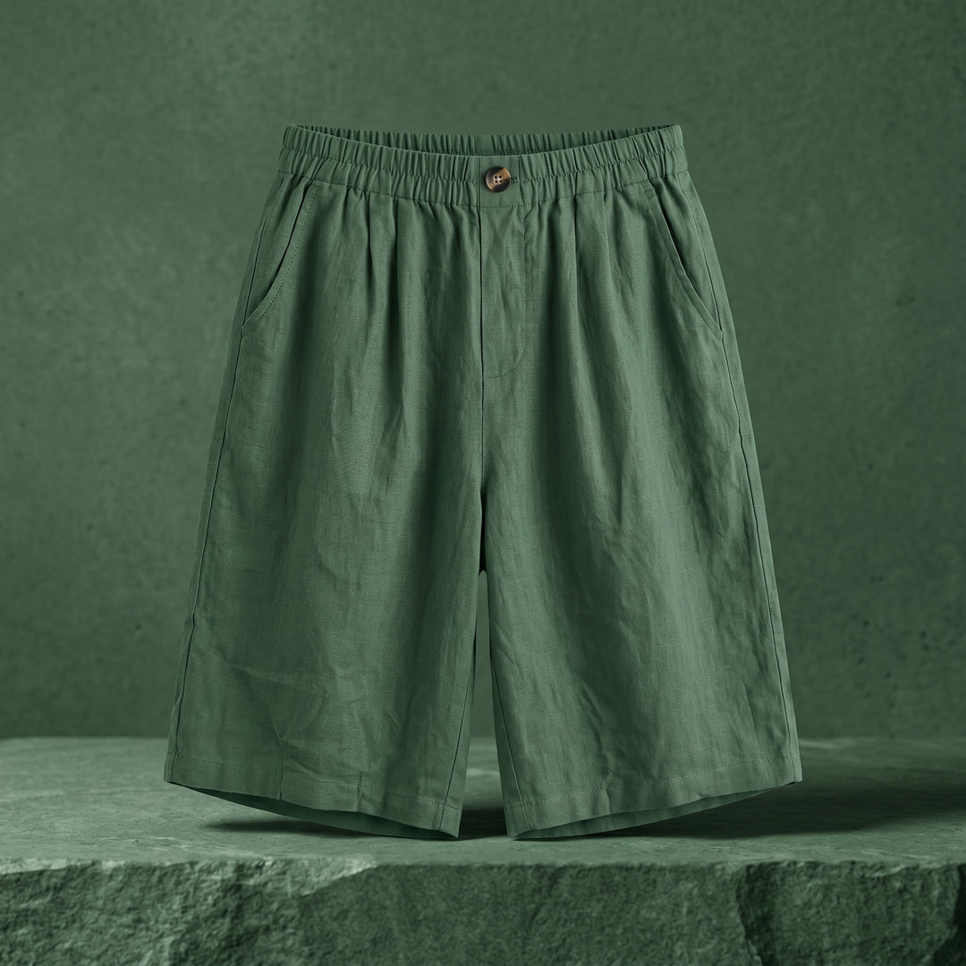 Olivia Breeze Linen Shorts