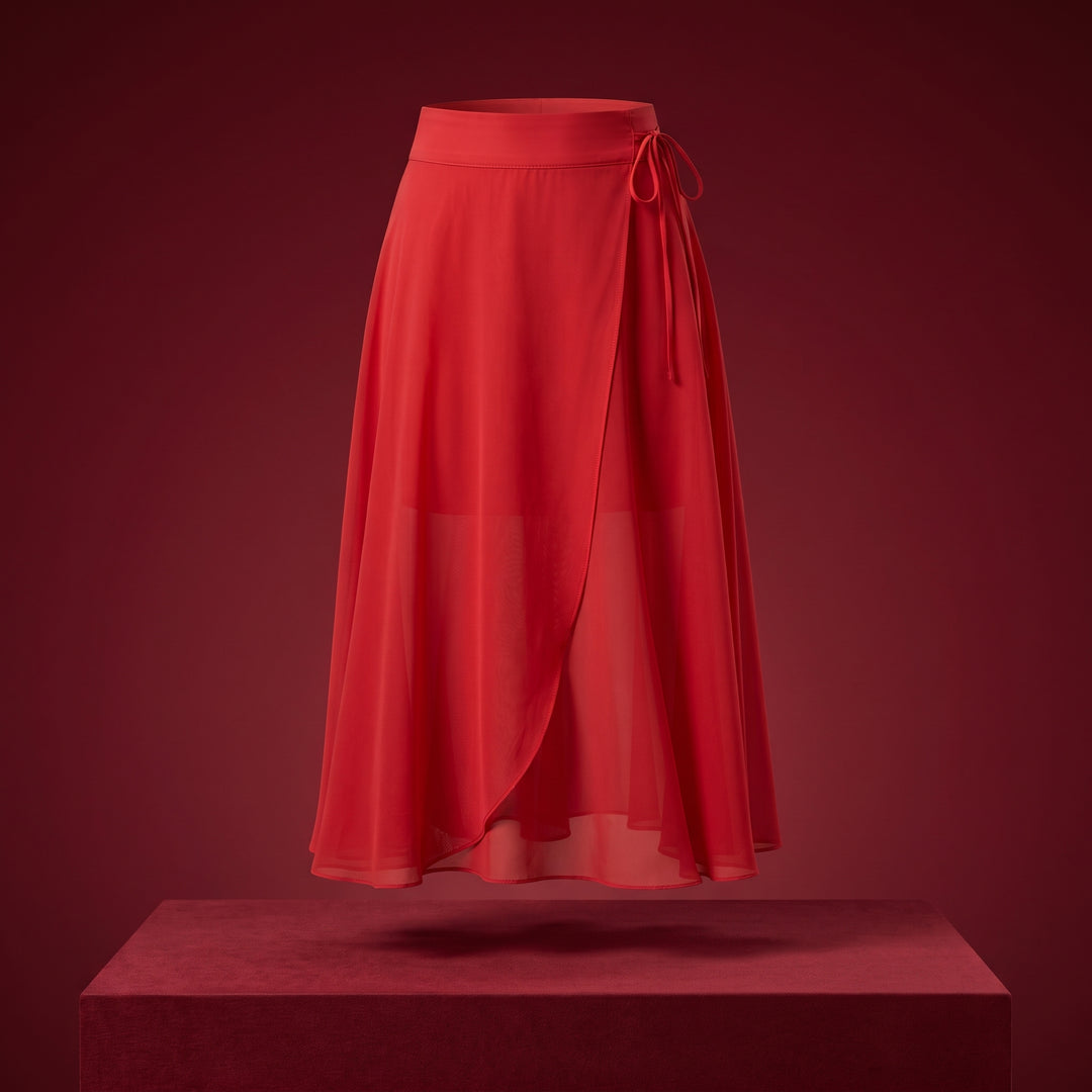 Celestine Layered Tulle Wrap Skirt