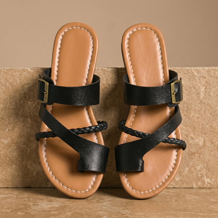 Sienna Leather Strap Sandals