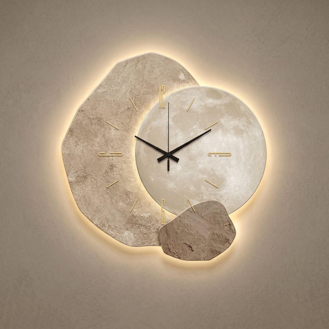 Lumen Slate Scandinavian Wall Clock