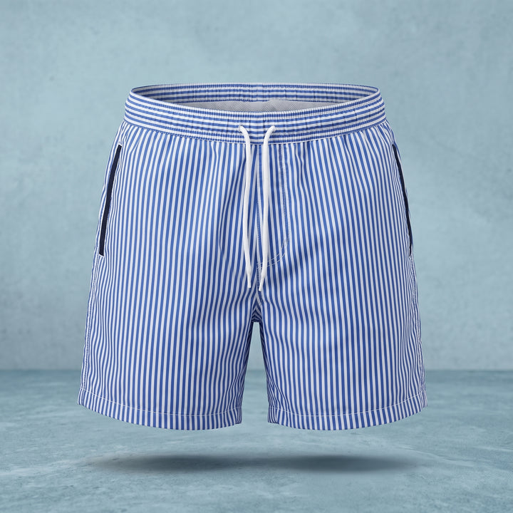 Damon Striped Swim Shorts