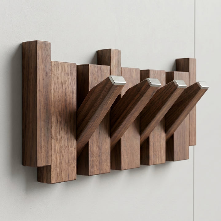 Ashton Mercer Folding Wall Hook Rack