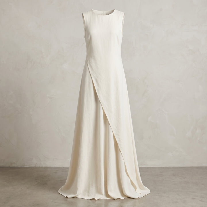 Nadia Asymmetric Maxi Dress