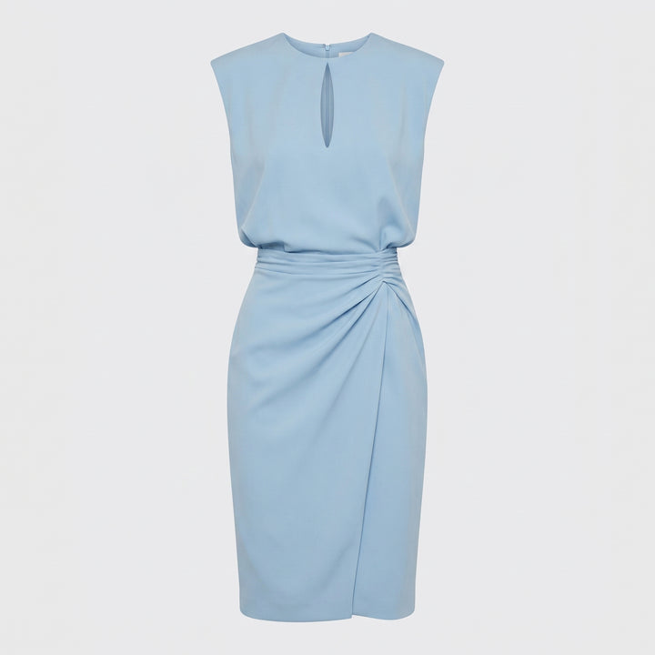 Aria Kensington Ruched Midi Dress