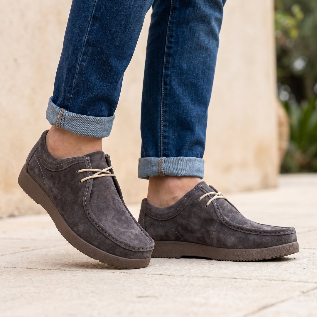 Everett Suede Moc Toe Casual Shoes
