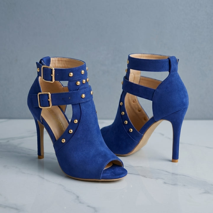 Valerie Buckle Strap Stiletto Sandal