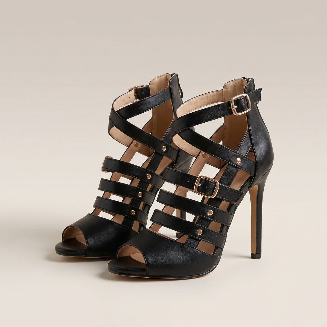 Vivienne Cage Stiletto Heeled Sandal