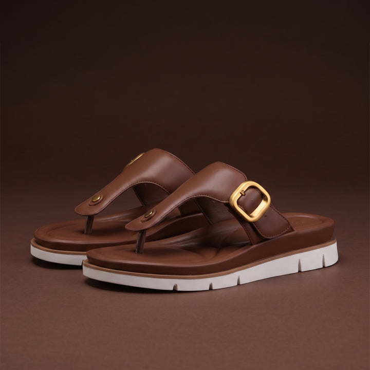 Amelia Buckle Platform Sandal