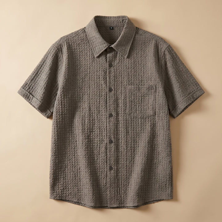Ronan Textured Short Sleeve Shirt