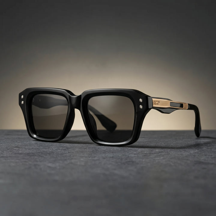 Adrian Voss Square Acetate Sunglasses