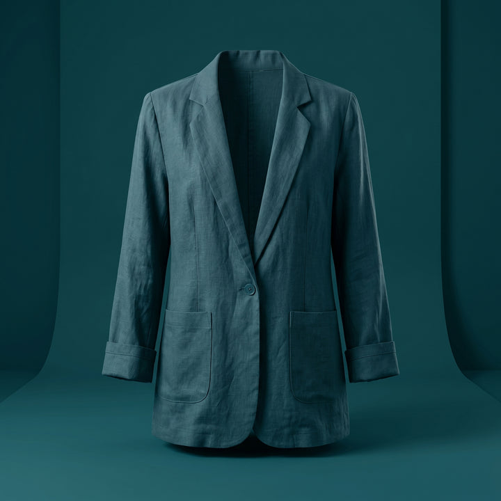 Elowen Hart Linen Blend Summer Blazer