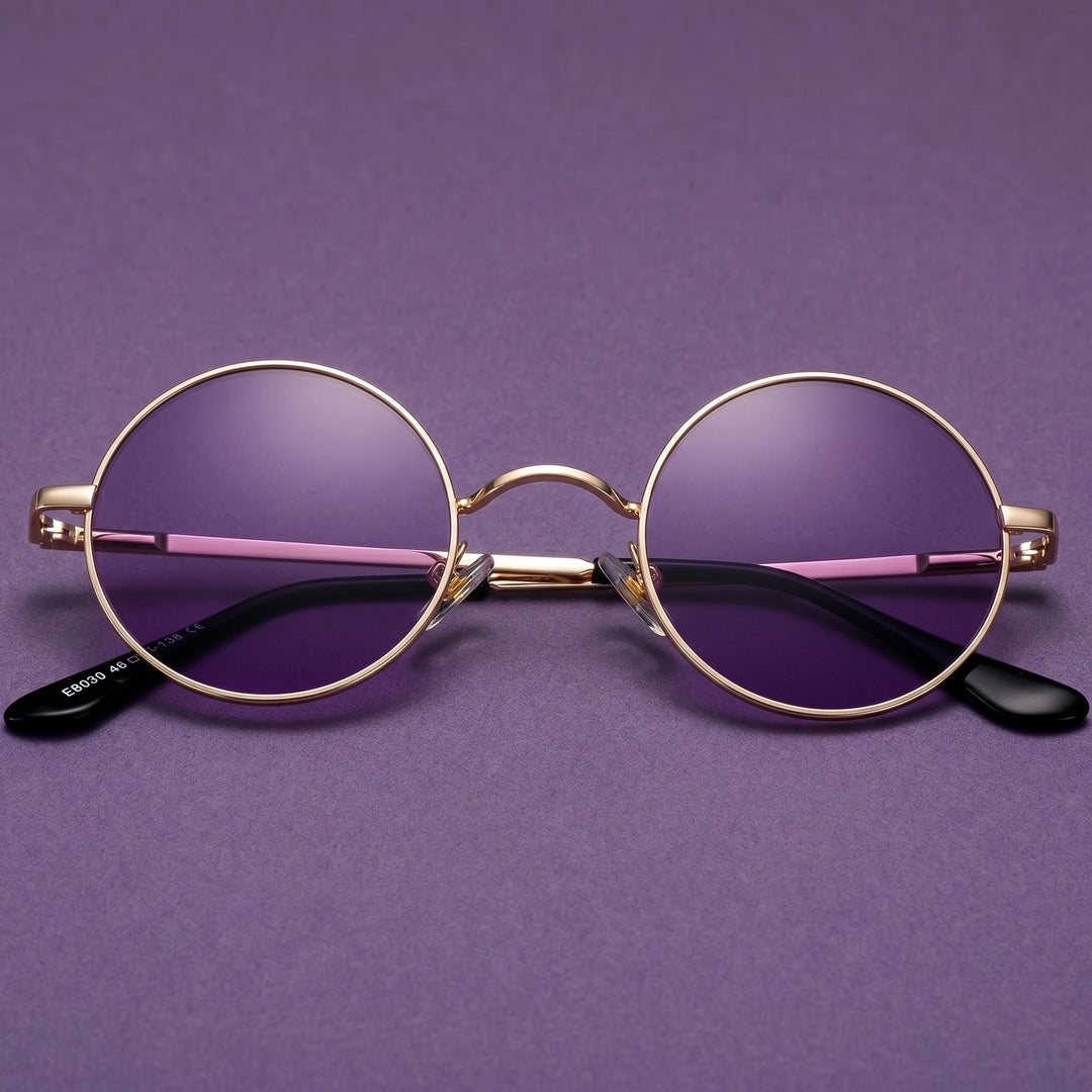 Hudson Pierce Vintage Round Sunglasses