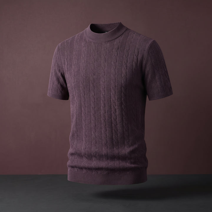 Cassian Mock Neck Knit Sweater