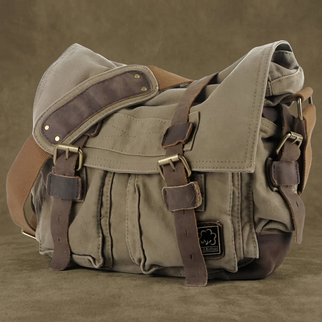 Sawyer Bennett Canvas Messenger Bag
