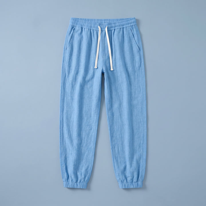 Elliot Hayes Linen Jogger Trousers