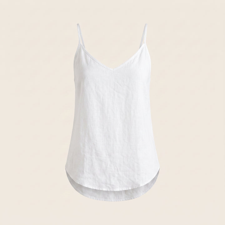 Natalie Brooks Linen Cami Top