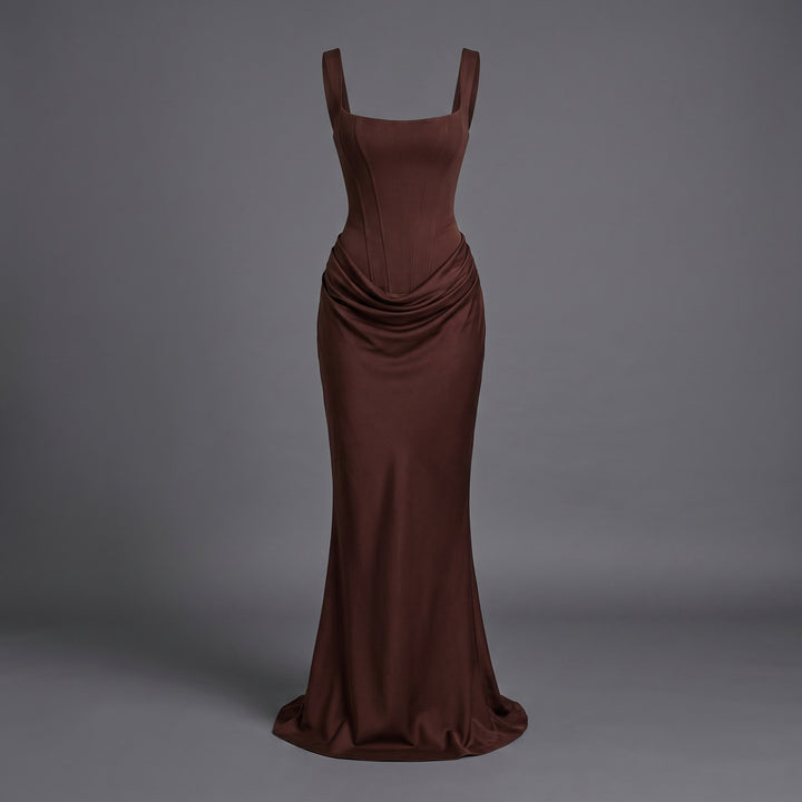Valencia Sculpted Corset Gown