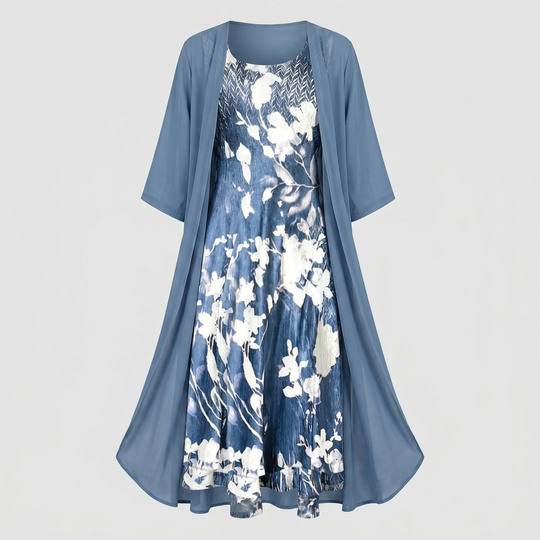 Celeste Monroe Layered Floral Dress