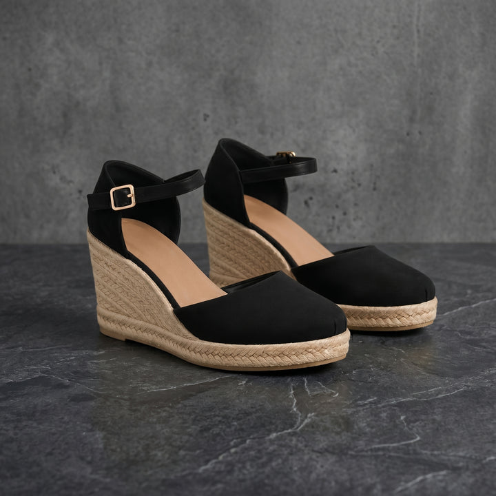 Clara Closed Toe Wedge Sandal