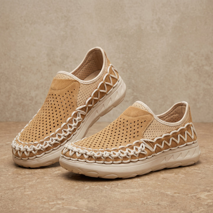 Milan Woven Slip On Casual Shoe