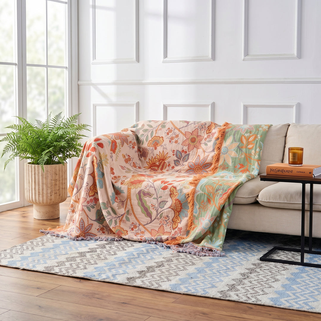 Willow Haven Cotton Throw Blanket