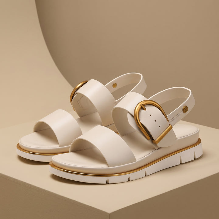 Noemi Rowan Buckle Strap Platform Sandals