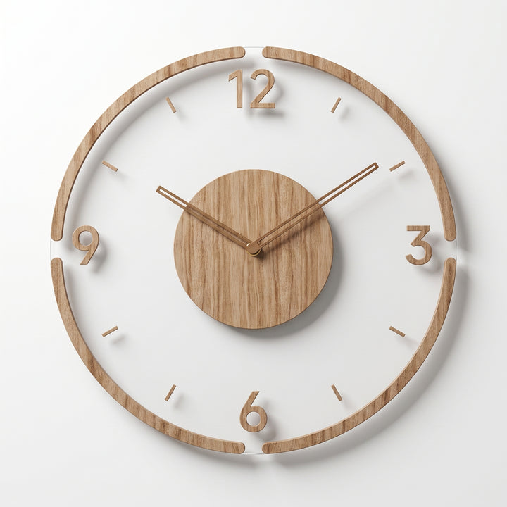 Alden Grove Wooden Wall Clock