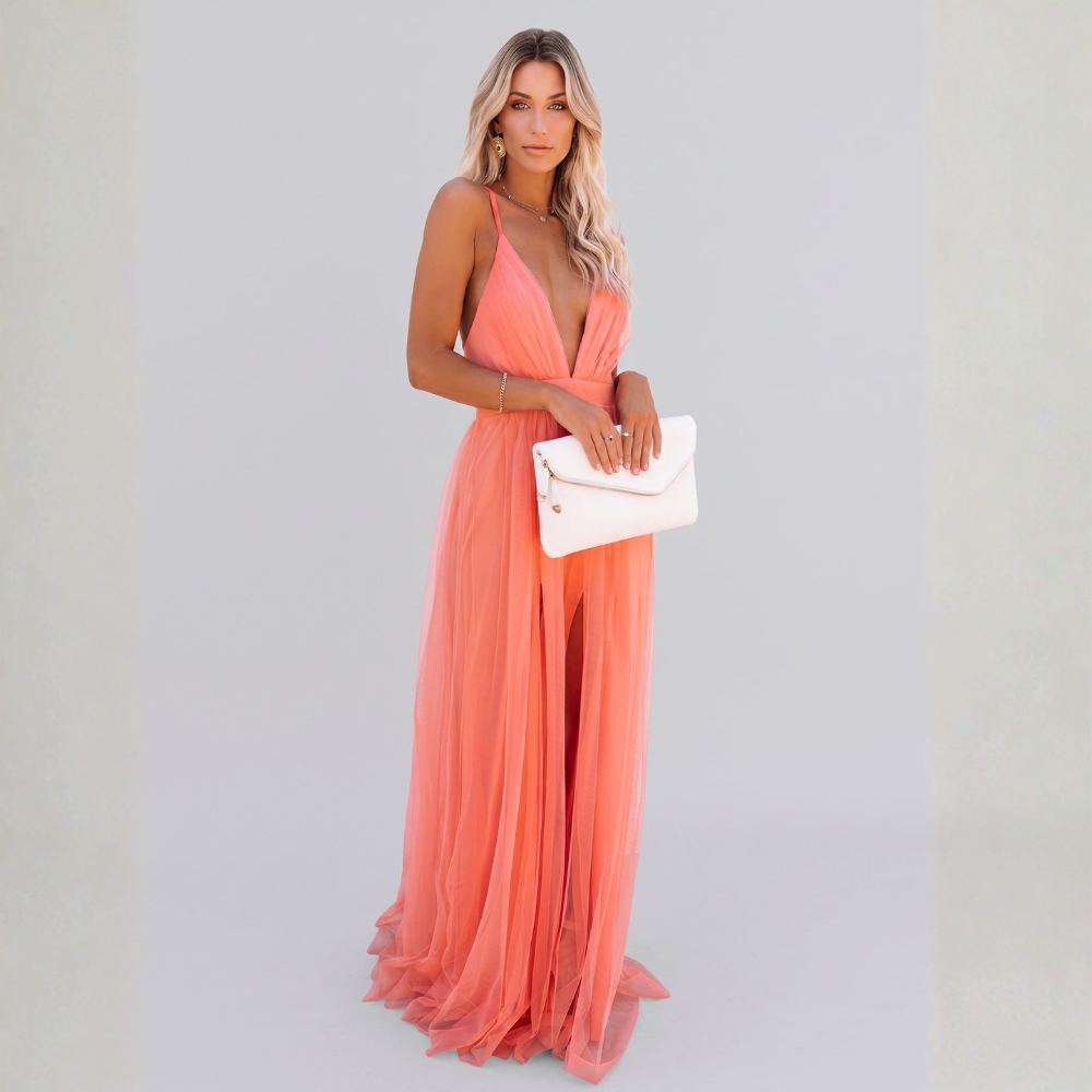 Solstice Tulle Maxi Dress