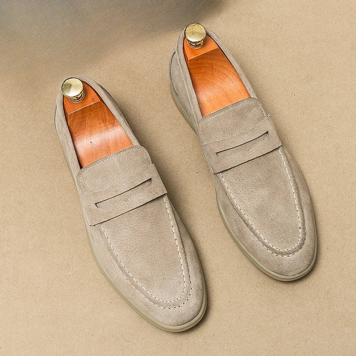 Monaco Suede Loafers