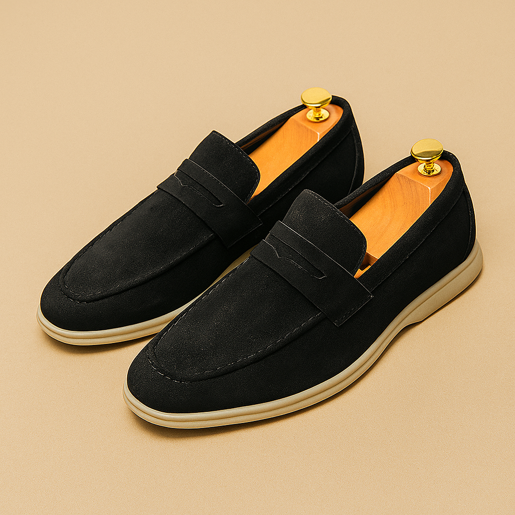 Monaco Suede Loafers